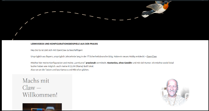 Machs mit Claw — Willkommen!